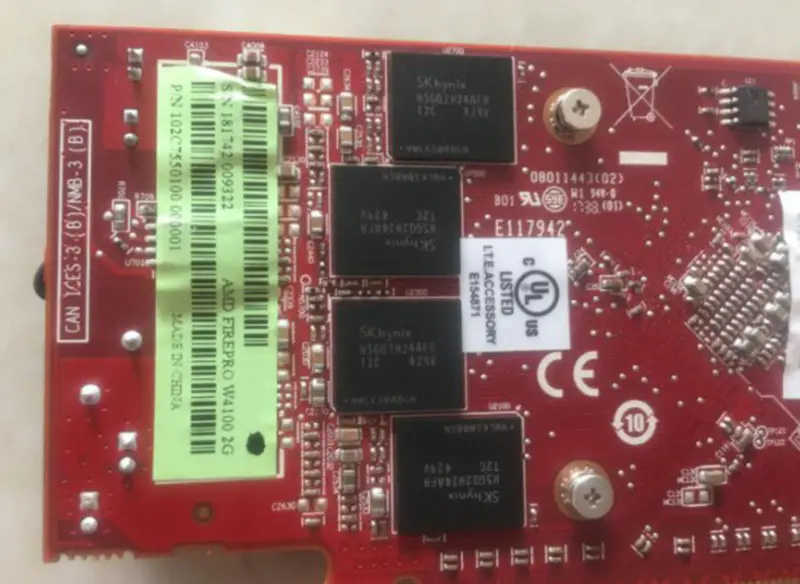 AMD FirePro W4100 2G DDR5 profesyonel grafik kartı
