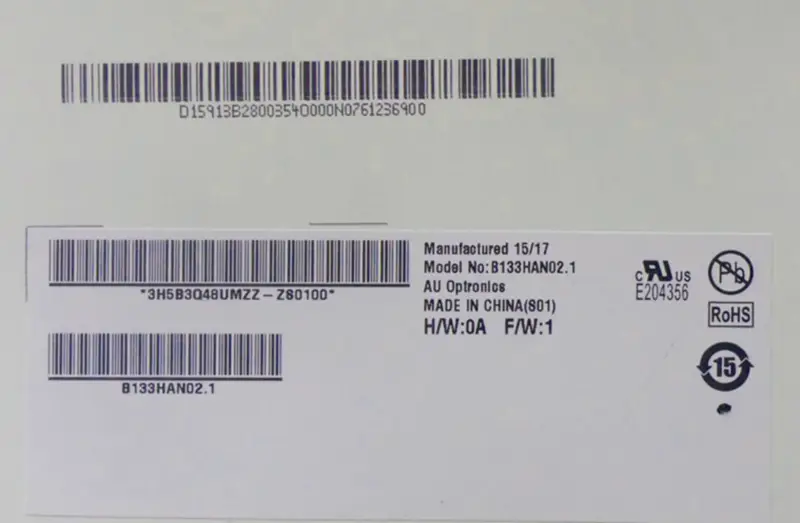 ASUS UX305 UX305FA UX305CA UX305LA yedek Led Ekran Ekran B133HAN02.1