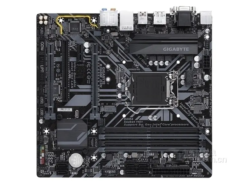 Gigabyte B360M D3H Anakart LGA1151 DDR4 B360