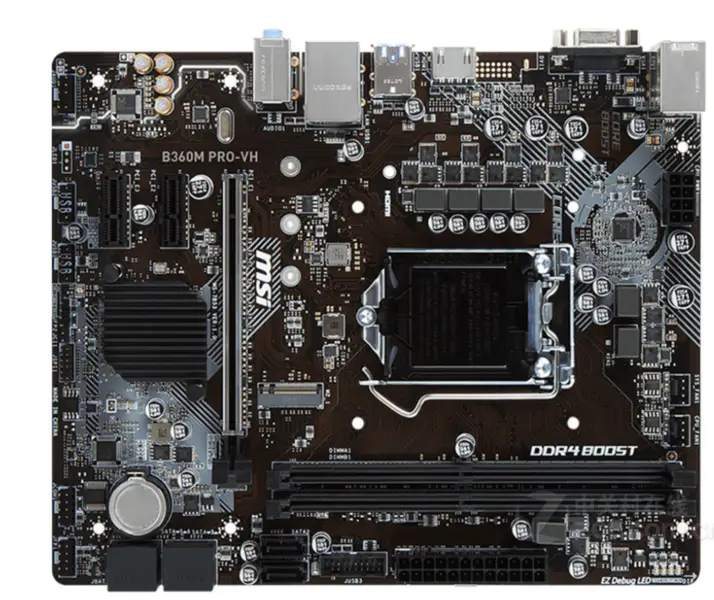 MSI B360M PRO-VH Masaüstü Anakart LGA 1151 DDR4 8. Nesil Core i7/i5/i3 32GB