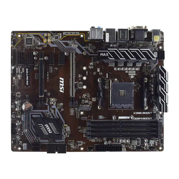 MSI B450-A PRO MAX Anakart AMD B450 Soket AM4 DDR4