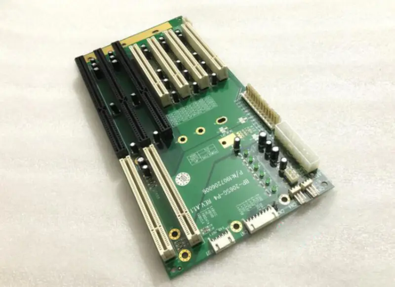 Aaeon BP-206SG-P4 REV.A1.1 endüstriyel anakart arka paneli
