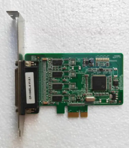 MOXA CP-104EL-A 4 Seri Port RS-232 2U çerçeve PCI-E çoklu seri port kartı CP-104EL