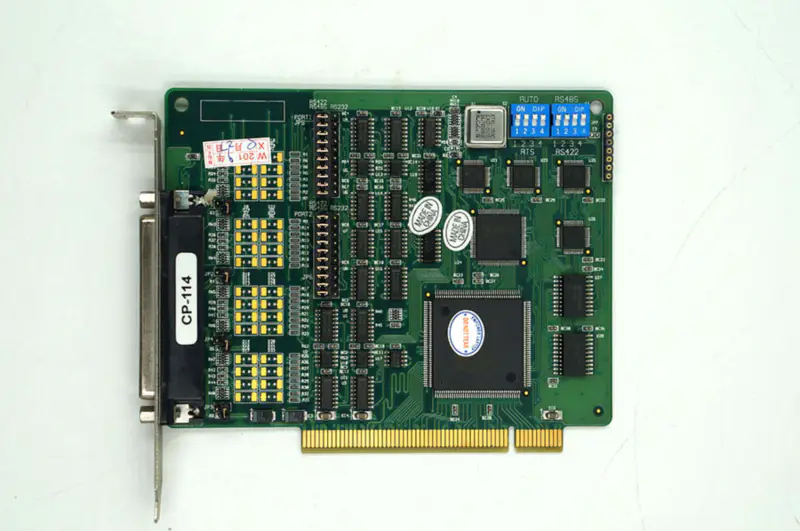 Moxa PCI Seri Kartlar CP-114 4 portlu RS-232/422/485 endüstriyel anakart