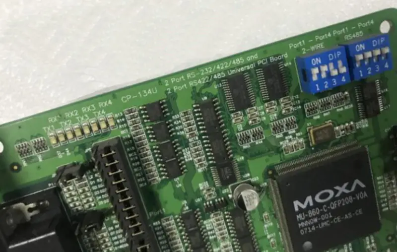MOXA CP-134U V2 PCI çok portlu seri kart RS-422/485