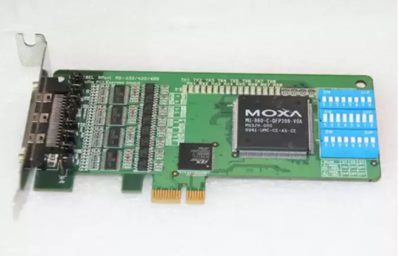 MOXA CP-118EL 8 PORT RS-232/422/485 PCIe SERIAL CARD endüstriyel anakart