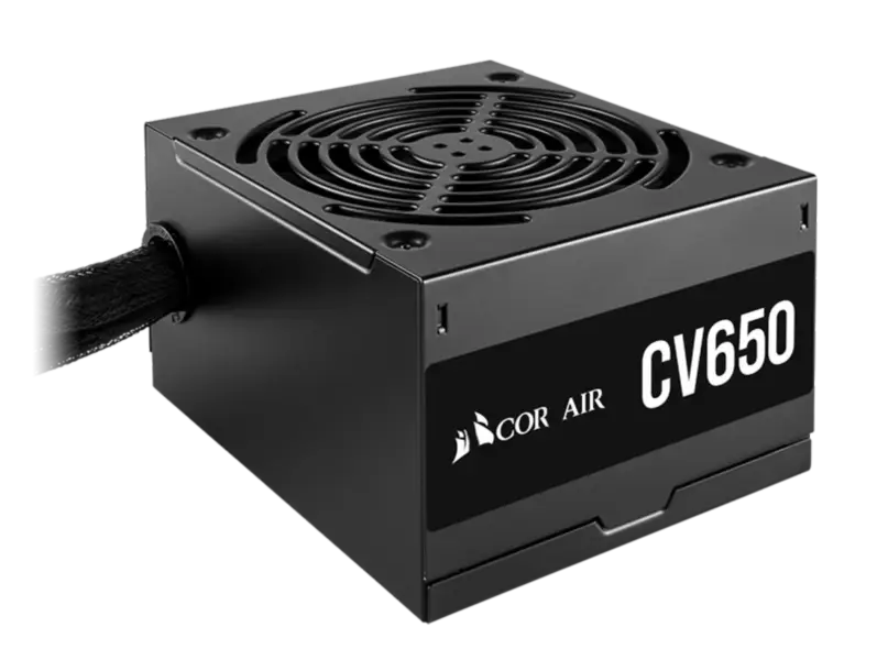 Cors Air Power Pc Güç Kaynağı Cv650 650w Atx Yüksek Güç Kaynağı 80plus Düşük Gürültülü Fan Rps0128