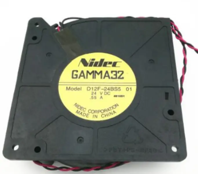 Nidec GAMMA32 fan D12F-24BS5 01 24V DC 0.55A Çin malı