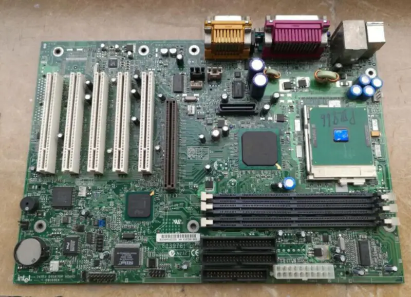 Intel D815EEA endüstriyel ekipman anakartı