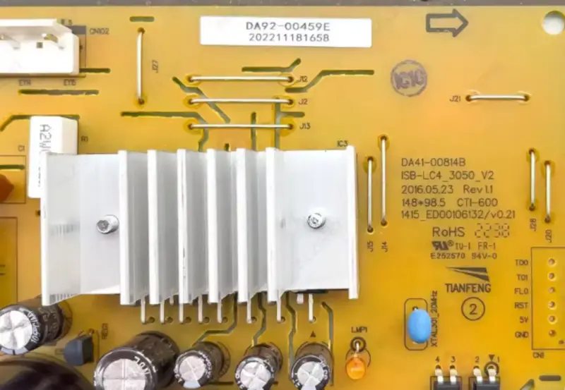 Samsung Buzdolabı Kontrol Kartı DA92-00459E DA92-00459A PCB DA41-00814B DA41-00814C