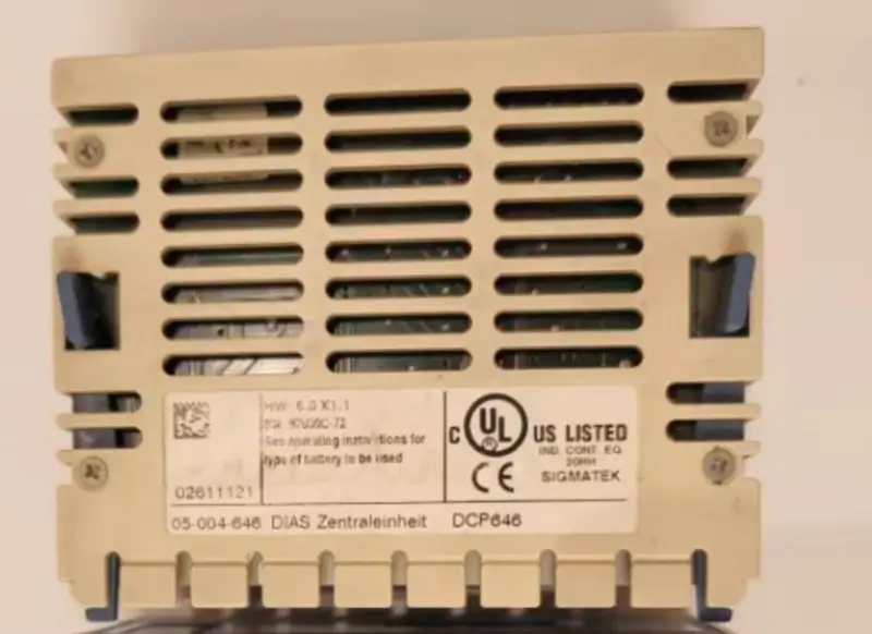 SIGMATEK DCP646 CPU modülü