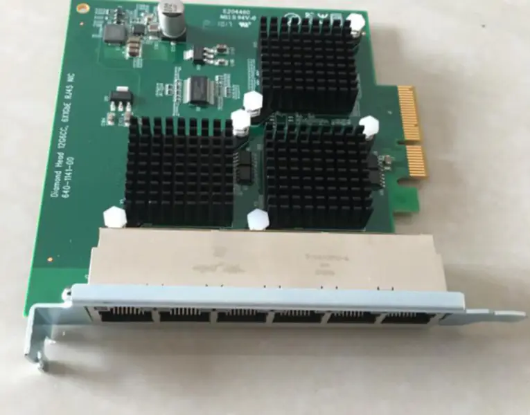 Diamond Head 12G6CC Gigabit Ethernet Ağ Kartı 6 Bağlantı Noktalı PCI-E X4