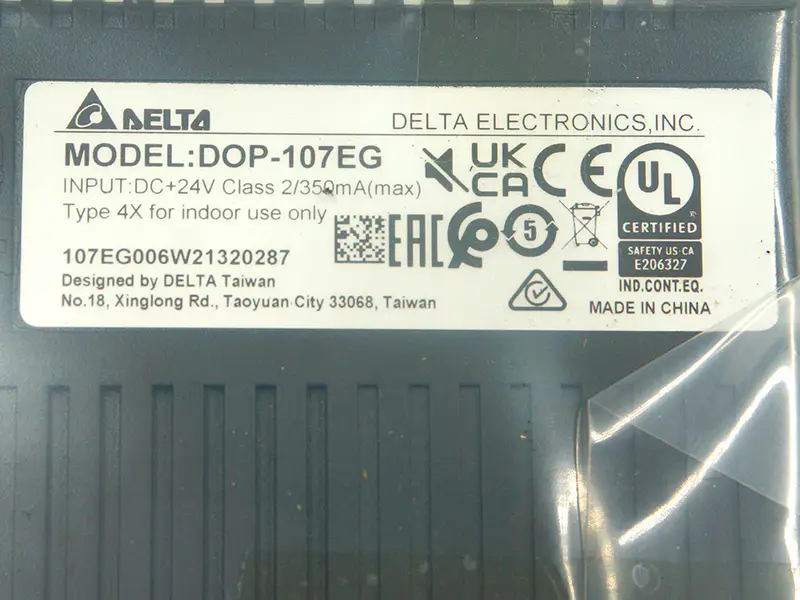 Delta DOP-107EG Dokunmatik Ekran