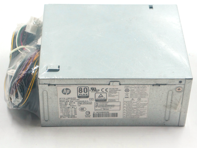 HP 800 Z2 G4 4Pin 650W Anahtarlama Güç Kaynağı DPS-650AB-30 A L36048-003 L36049-003 L57253-003 için PSU