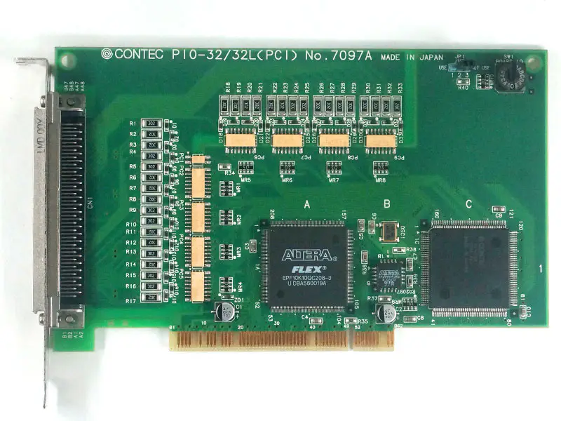 CONTEC kartı CONTEC PIO-32/32L(PCI) İzole Dijital I/O Kartı No.7097A anakart
