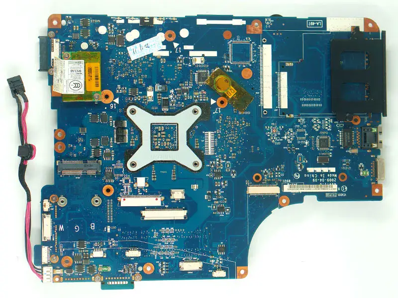 Toshiba Satellite 17'' L500D L505D NSWAE LA-5332P K000093250 Anakart