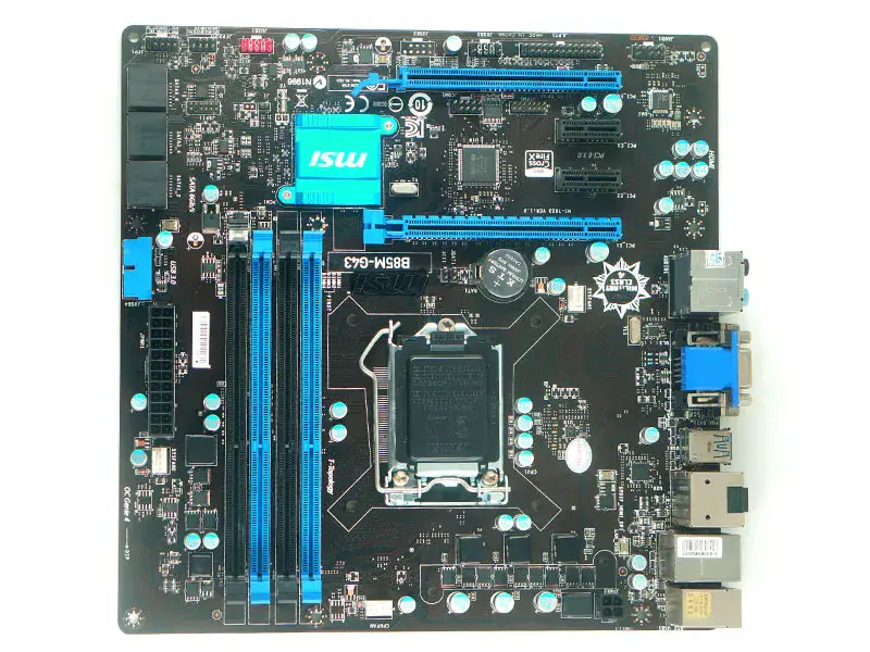 MSI B85M-G43 Anakart LGA1150 DDR3 32GB M-ATX