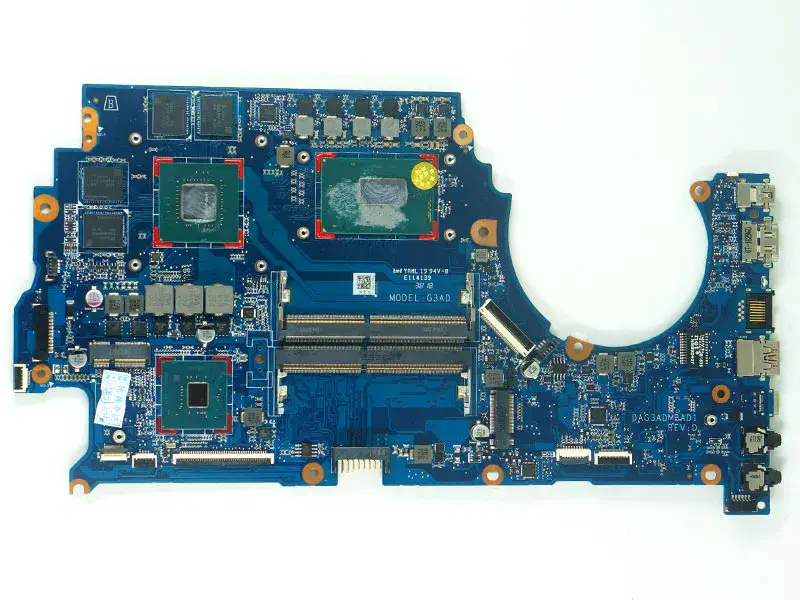 HP TPN-Q194 15-CE DAG3ADMBAD1 I5-8300HQ anakart GTX1050 4G