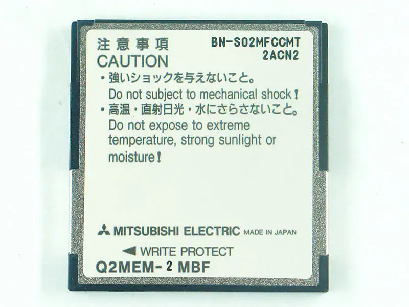 Mitsubishi Q2MEM-2MBF Doğrusal Flash Bellek Kartı 2M BYTES