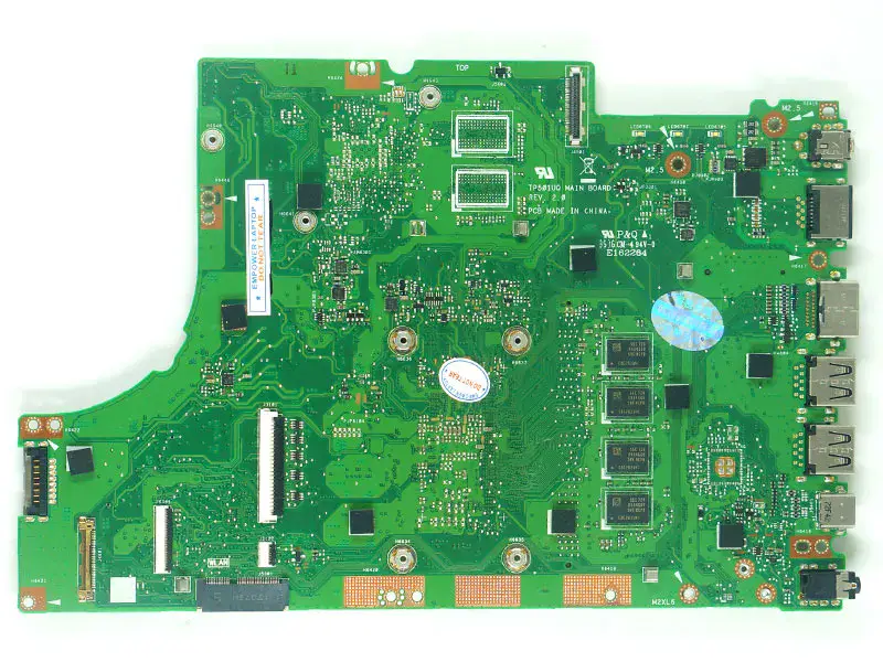 TP501UA Anakart I5-6200 ASUS TP501UA TP501U TP501UQ TP501UB Dizüstü Anakart için Yerleşik 4GB RAM