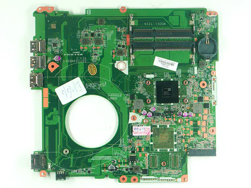 HP 809988-001 809988-501 809988-601 DAY22AMB6E0 E1-6010U DDR3 Anakart