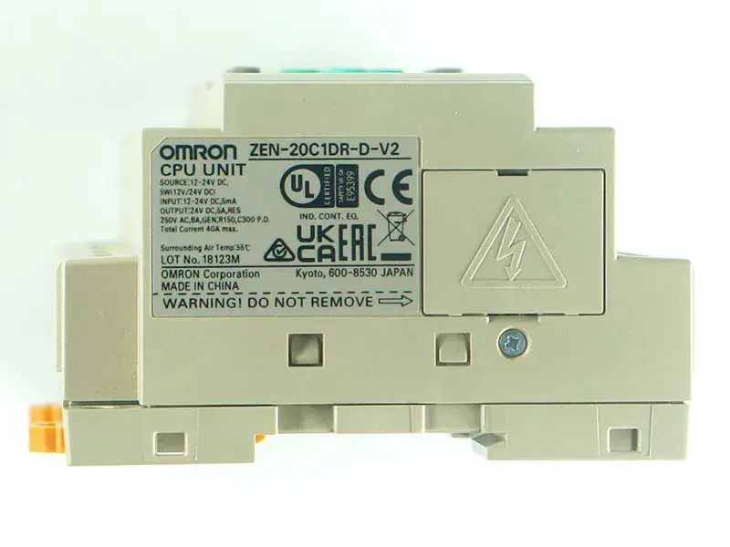 Omron ZEN-20C1DR-D-V2 PLC modülü