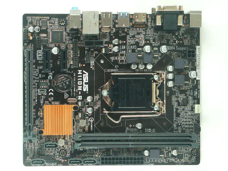 Asus H110M-R Anakart LGA1151/DDR4/M-ATX