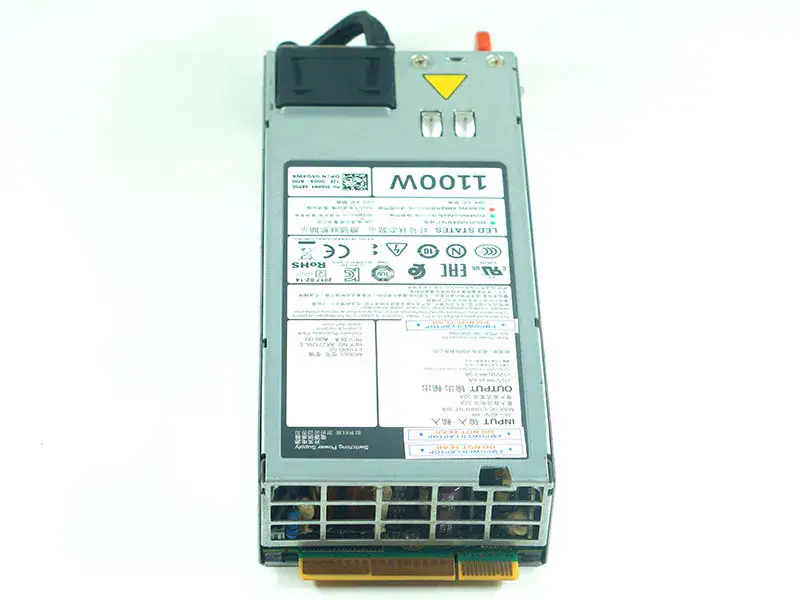 Dell R620 R630 R720 R730XD R520 NX3200 1100W 5G4WK Y1MGX E1100D-S0 için 1100W DC Güç Kaynağı PSU