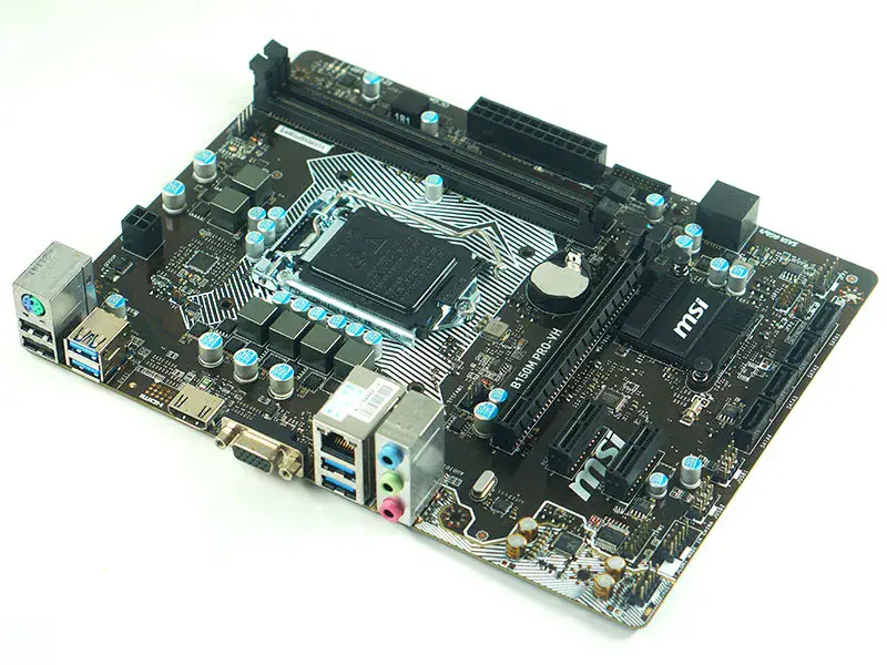 MSI B150M PRO-VH B150 LGA 1151 G4560 Mikro-ATX anakart