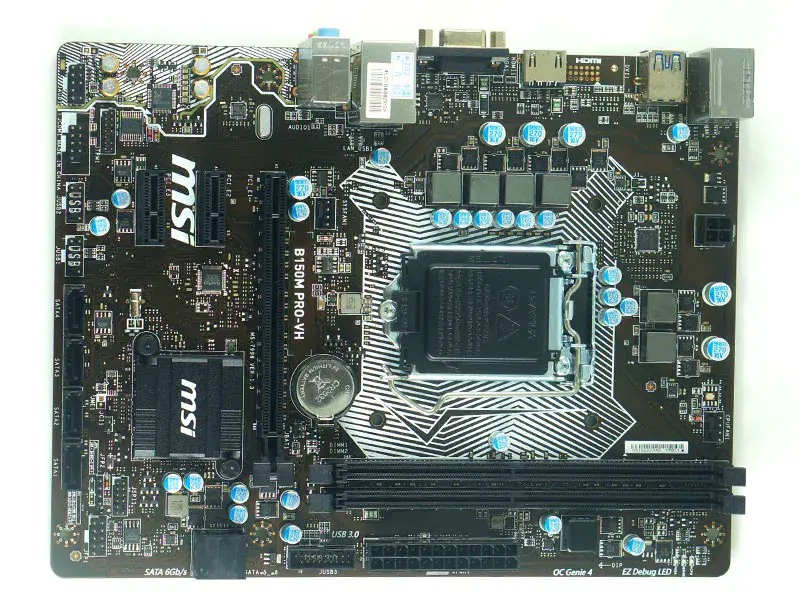 MSI B150M PRO-VH B150 LGA 1151 G4560 Mikro-ATX anakart