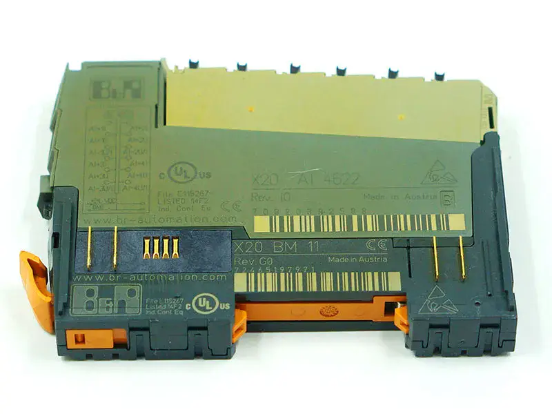 B&R X20AI4622+X20BM11+X20TB12 PLC Modülü