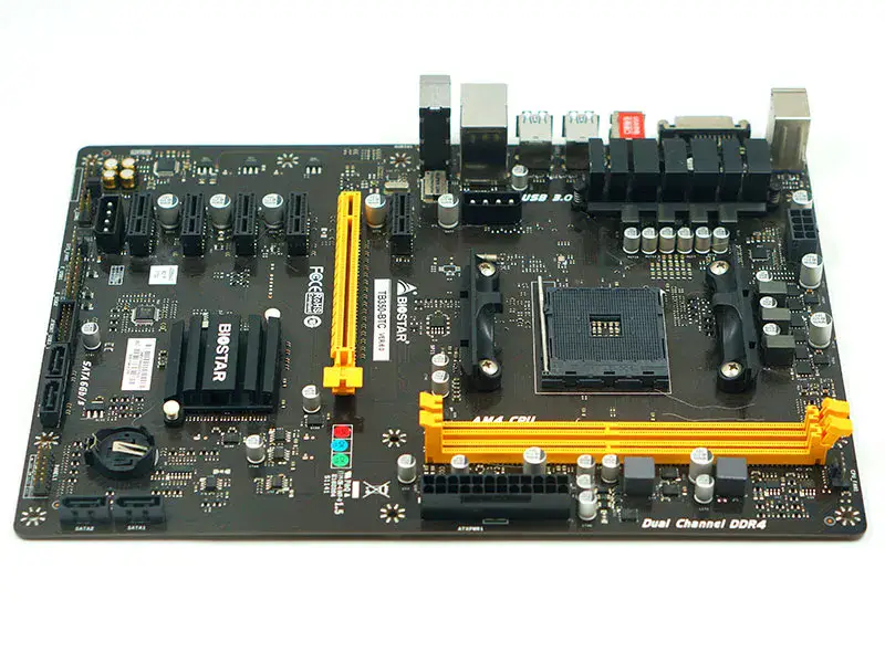 Biostar TB350-BTC anakart Soket AM4 DDR4
