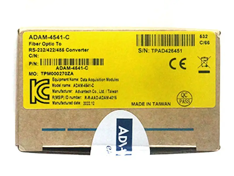 Advantech ADAM-4541-C Fiber Optic To RS-232/422/485 Converter