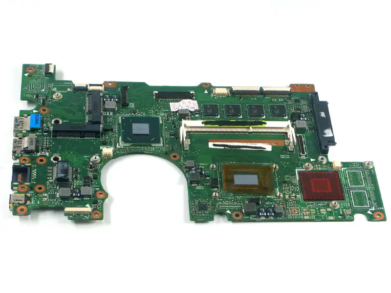 Asus B400VC B400V B400A Laptop anakart için B400A anakart I5-3317U CPU REV2.0 4GB RAM