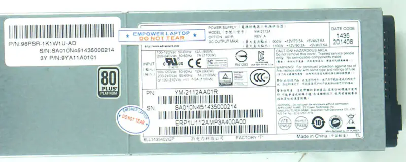 Advantech YM-2112A YM-2112AA01R Güç Kaynağı
