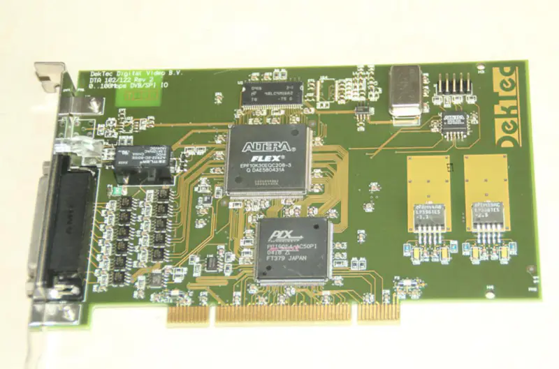 DekTec Dijital Video B.V. DTA 102/122 Rev 2 DVB/SPI IO