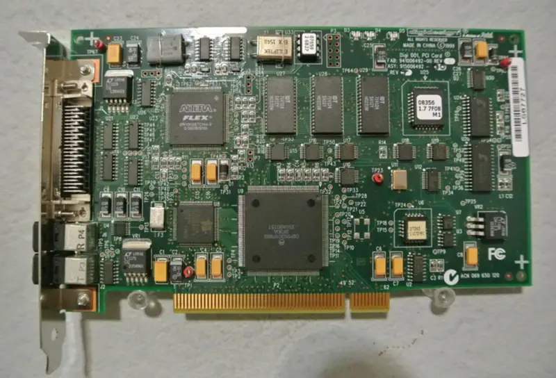 digidesign Digi 001 PCI Kart AUDIO INTERFACE 941006492/915006492 00 REV C