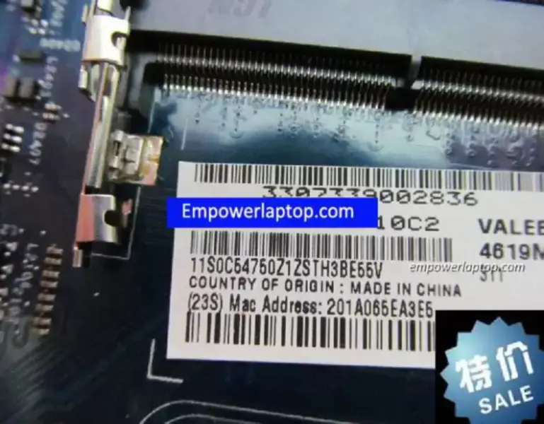Lenovo E545 LA-8127P FRU:04X4809 Anakart