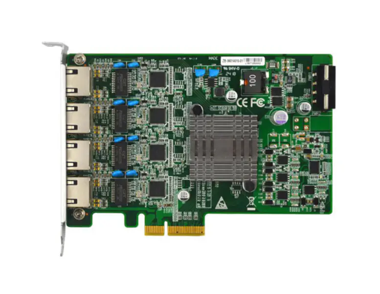 EFT-140 Eşzamanlı 4 Kanallı PSE Çıkışını Destekleyen Yüksek Performanslı Gigabit Endüstriyel PCIE X4 POE Ağ Kartı