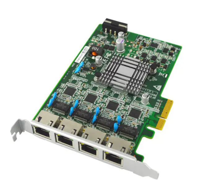 EFT-140 Eşzamanlı 4 Kanallı PSE Çıkışını Destekleyen Yüksek Performanslı Gigabit Endüstriyel PCIE X4 POE Ağ Kartı