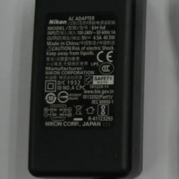 Nikon EH-5D AC Adaptörü