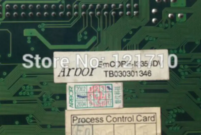 Arbor EmCORE-I3356DV yarım boyutlu işlemci kartı Endüstriyel ekipman anakartı
