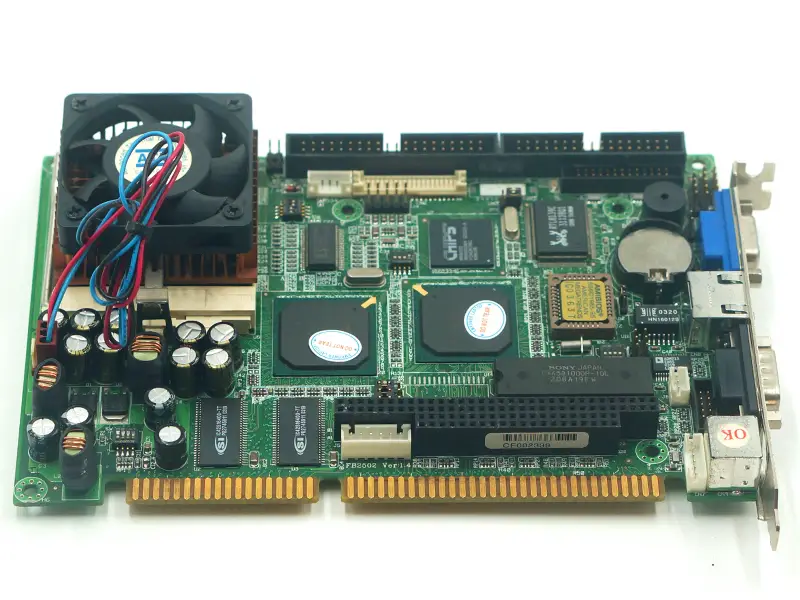 FB2502 VER:1.4 CPU ve FAN'lı anakart