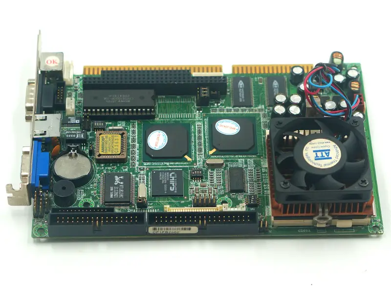 FB2502 VER:1.4 CPU ve FAN'lı anakart