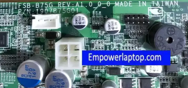 AAEON FSB-B75G Rev.A1.0 Endüstriyel ekipman anakartı