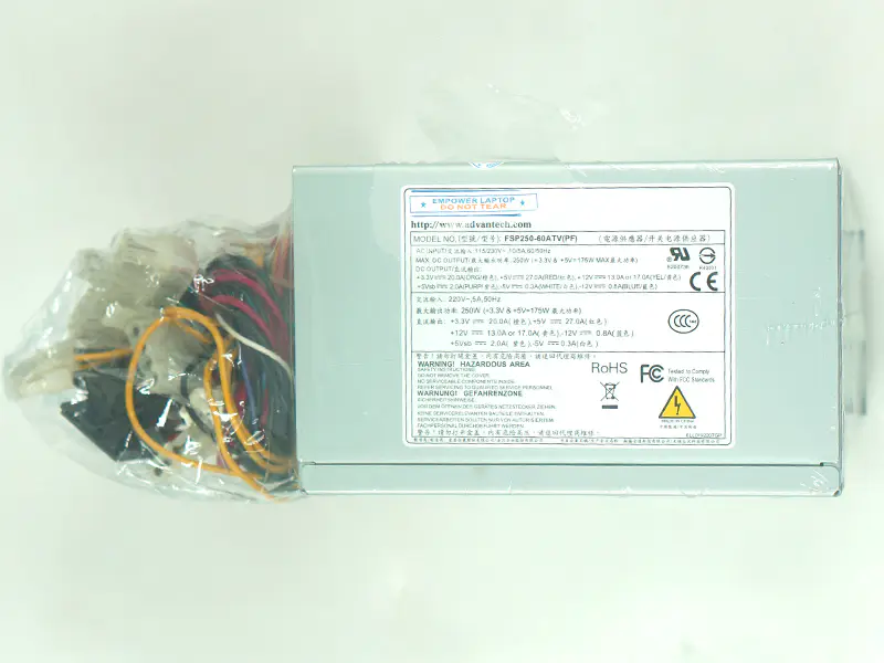 FSP Advantech ATX -5V 610L 250W Güç Kaynağı FSP250-60ATV (PF) FSP250-60GTV PS8-250ATX-ZE için PSU