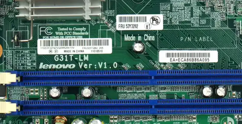 Lenovo G31T-LM V1.0 T4900V M6900 45C2882 53Y3282 anakart