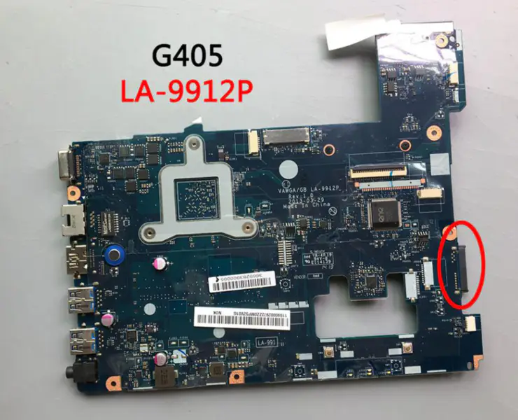 Lenovo G405 G505 LA-9912P Anakart