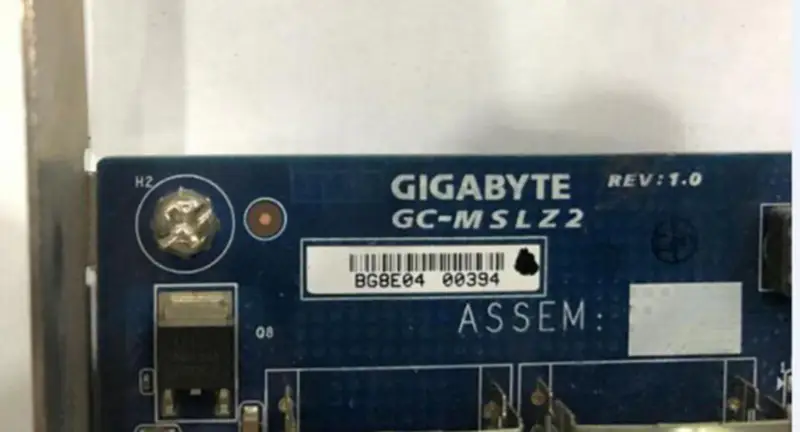 Gigabyte GC-MSLZ2 SAS2008 6GB SAS raid kartı RAID 0/1/1E/10 desteği 4T 6T 8T