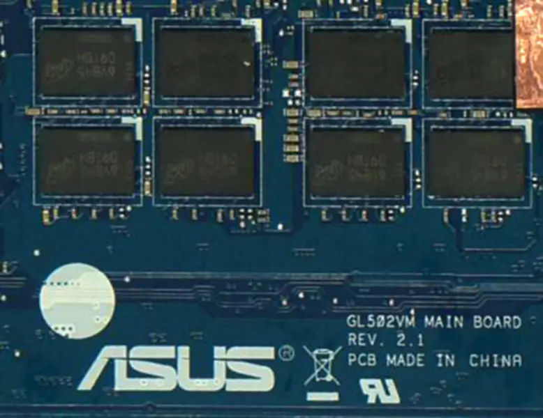GTX1060M/3GB I7-7700 I5-6300HQ ile ASUS GL502 GL502V için Asus GL502VM Anakart